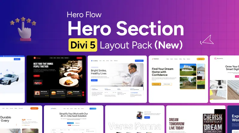 Heroflow Divi Website Layout Saasflow Divi Layout