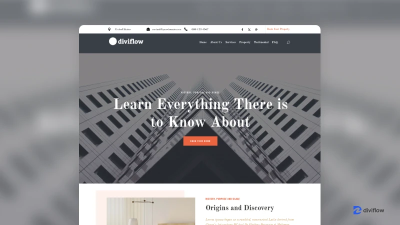 Property – Business Website Divi 5 Layout